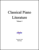 Classical Piano Literature (with Piano Fingering) piano sheet music cover
